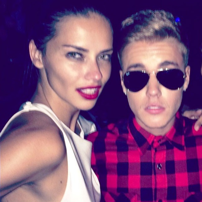 Justin Bieber, Adriana Lima